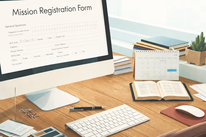 Mission Trip Registration Form